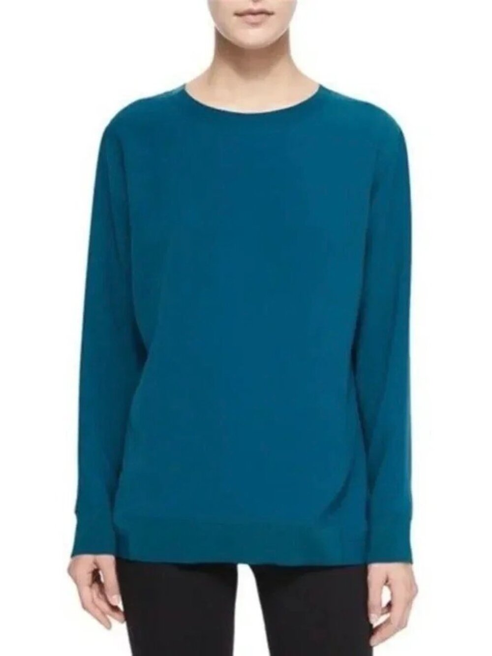 Vince Teal Blue Pullover